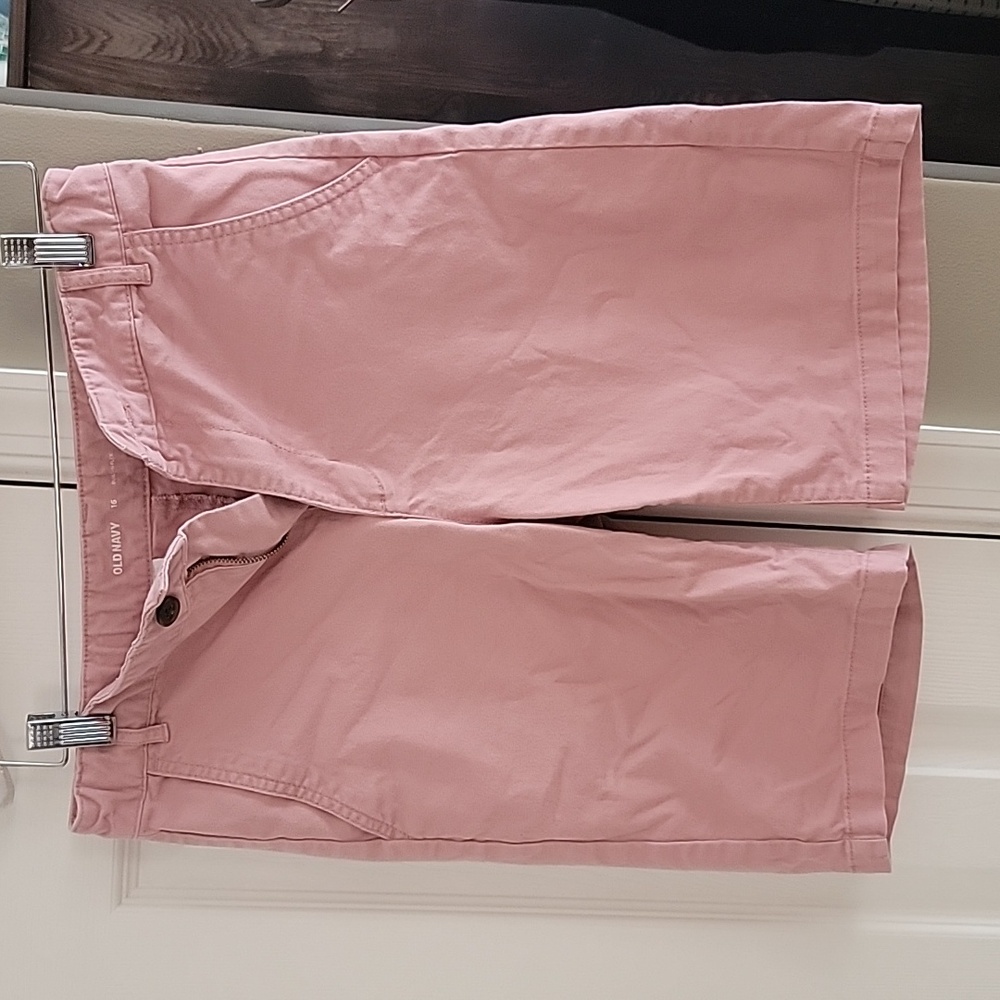 Old navy boys size 16 mauve shorts